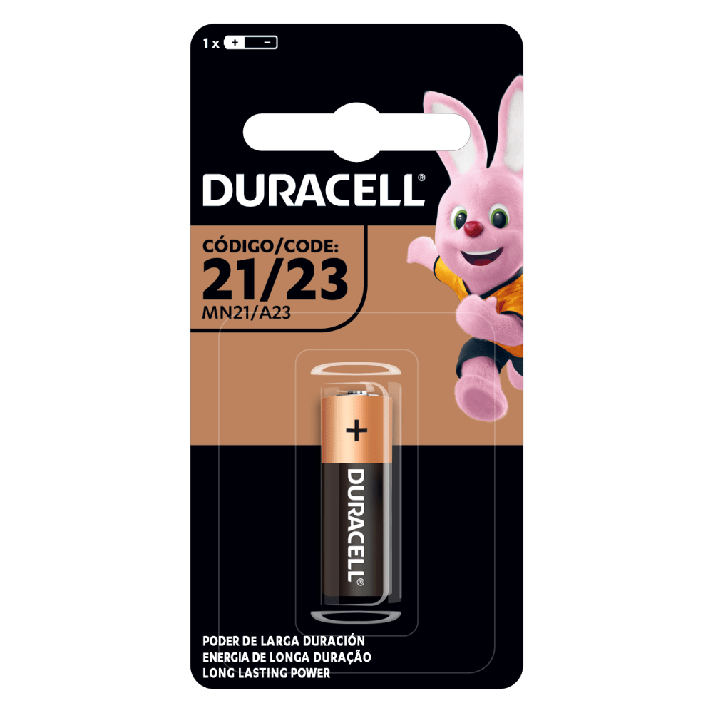 Pila especializada Duracell alcalina MN21 de 12V paquete